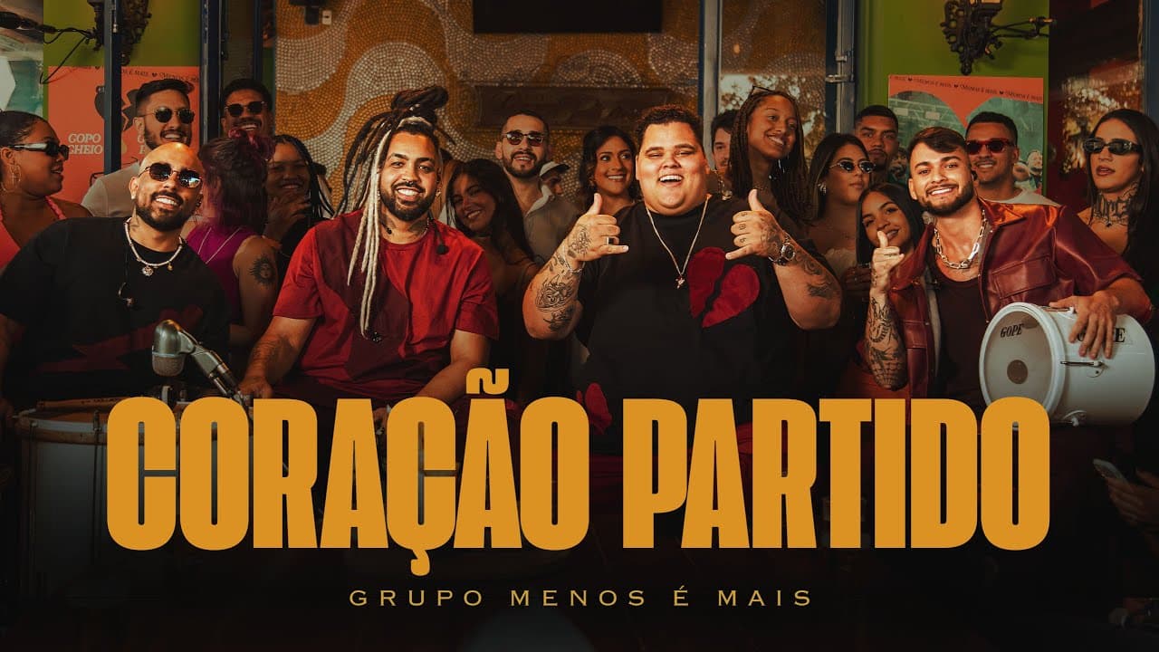 Coração Partido (Ao Vivo) - Grupo Menos É Mais